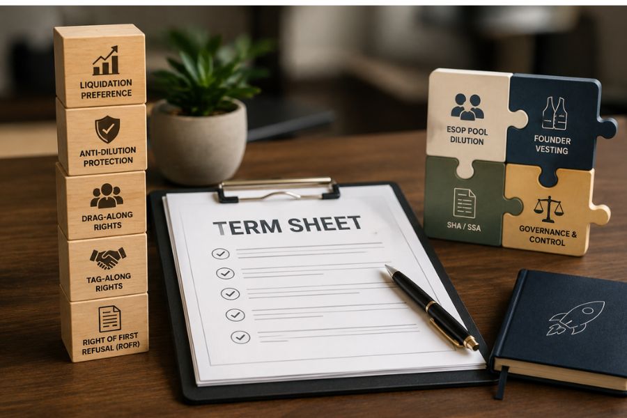 term sheet clauses India